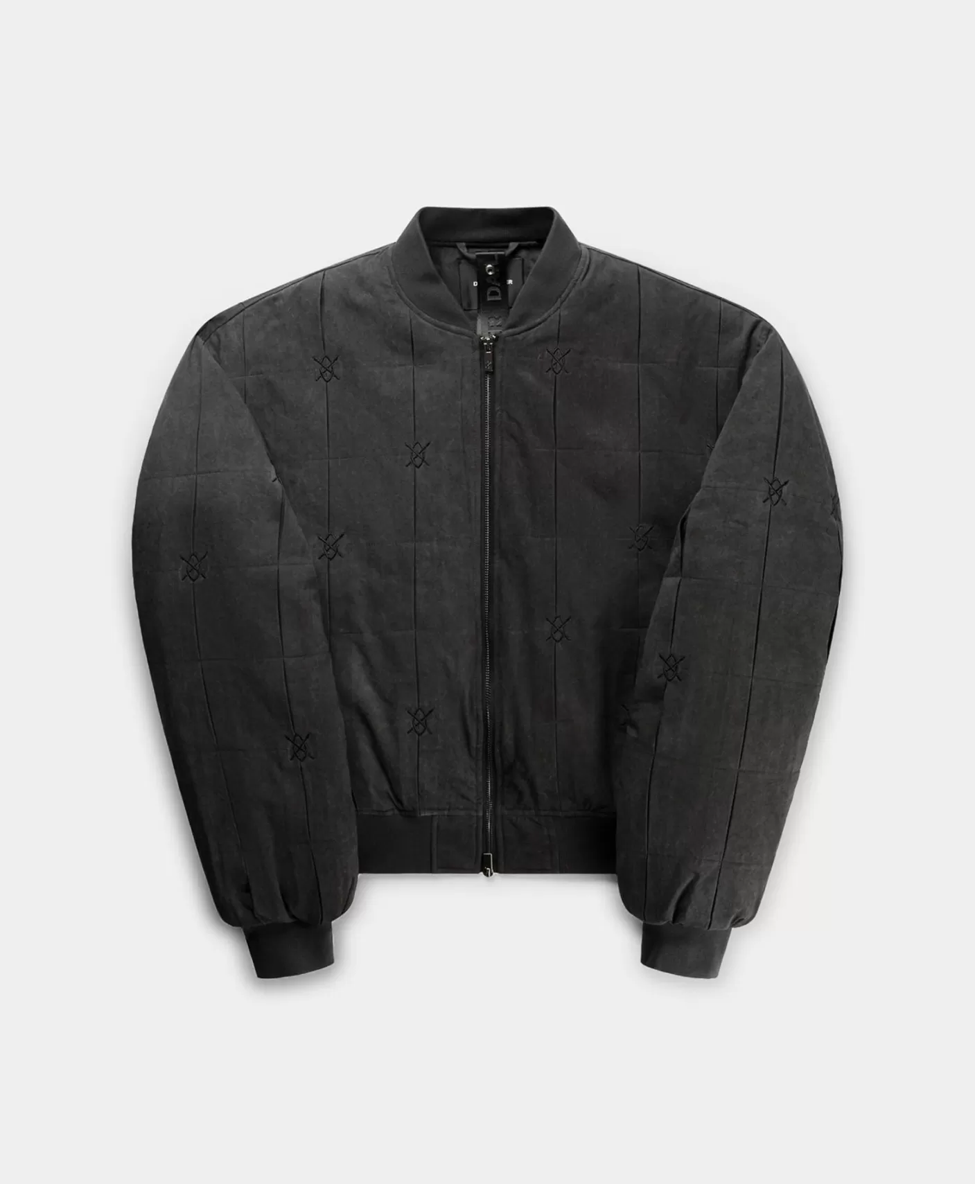 Daily Paper Black Oversized Rasul Bomber-Men Jackets