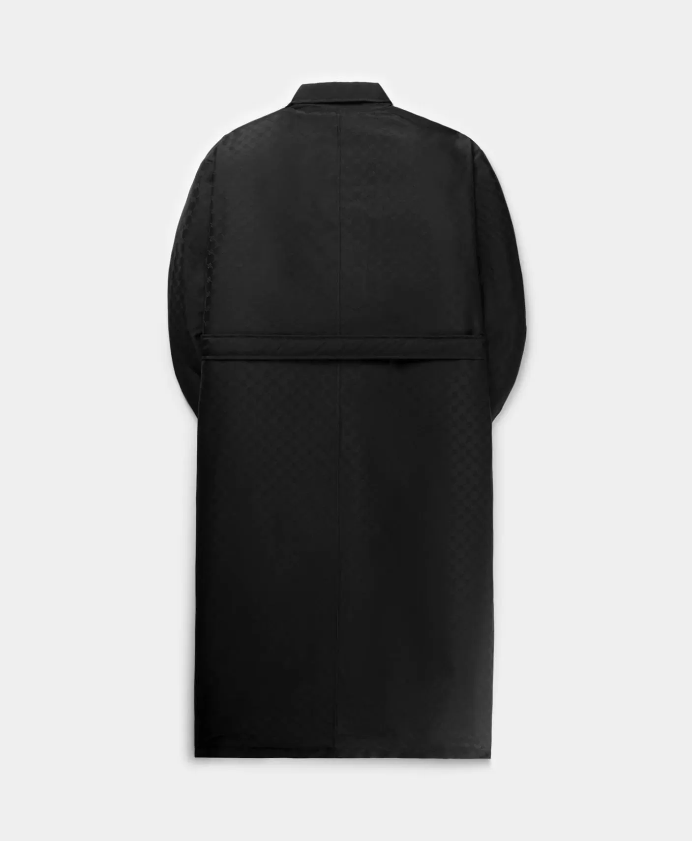 Daily Paper Black Oversized Riesha Trenchcoat-Women Jackets