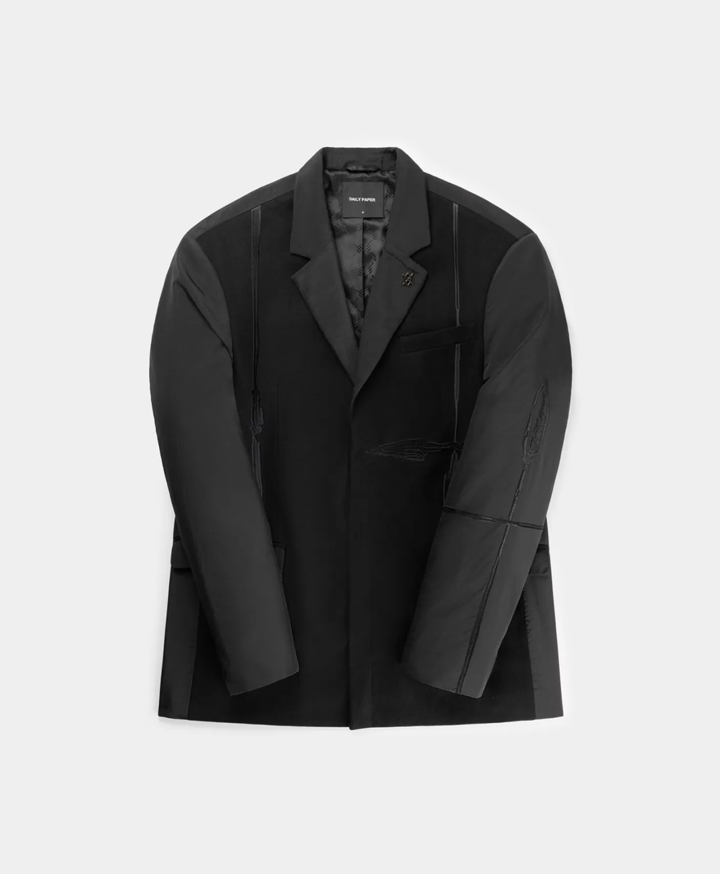 Daily Paper Black Rabee Blazer-Men Jackets