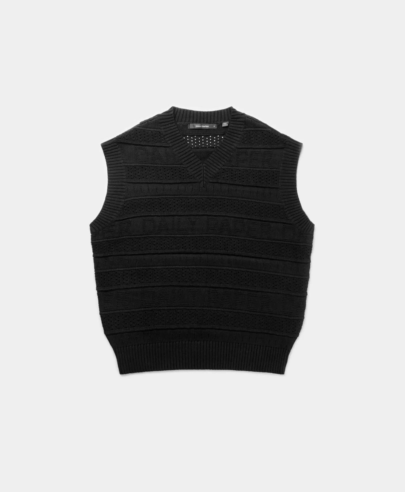 Daily Paper Black Rashidi Spencer-Men Knitwear