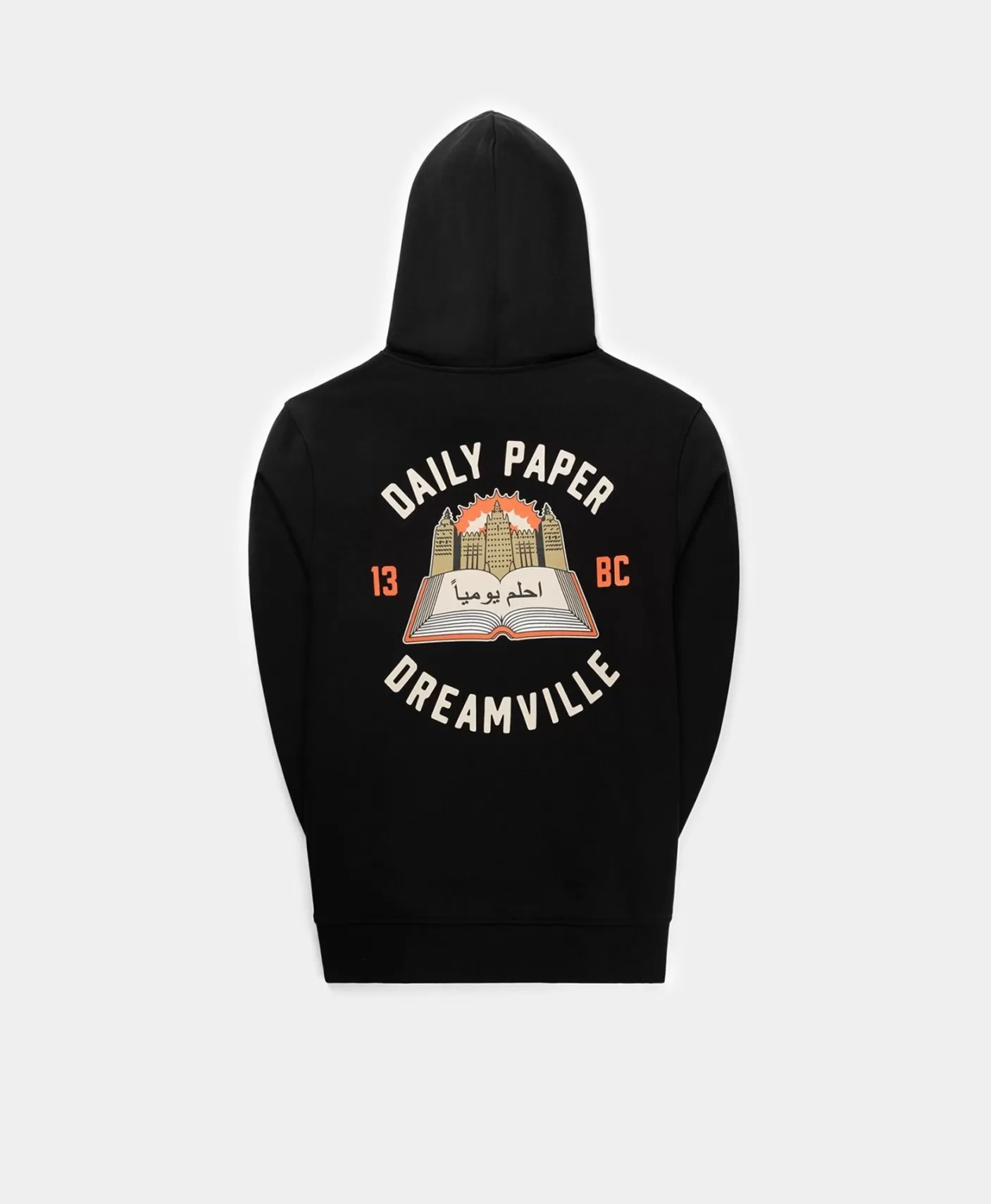 Daily Paper X Dreamville Black Hoody-Men Hoodies & Sweaters