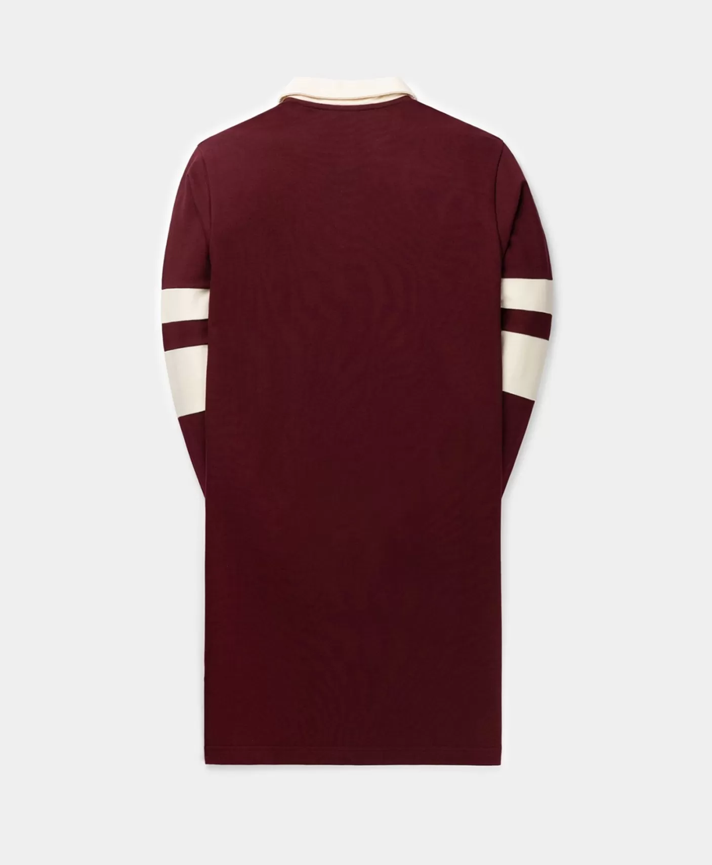 Daily Paper X Dreamville Bordeaux Cream Polo Dress-Women Dresses