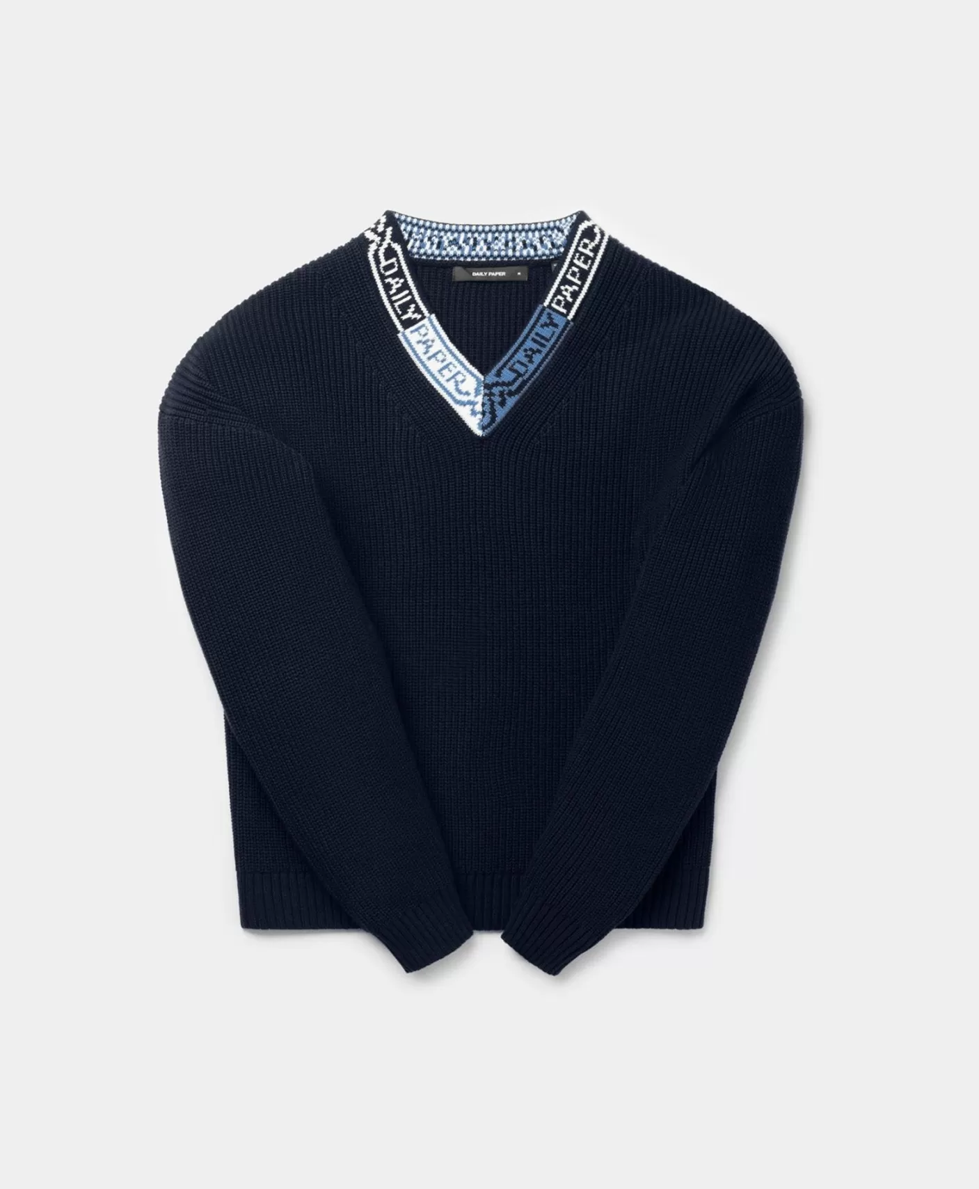 Daily Paper Deep Navy Roshaun Sweater-Men Knitwear