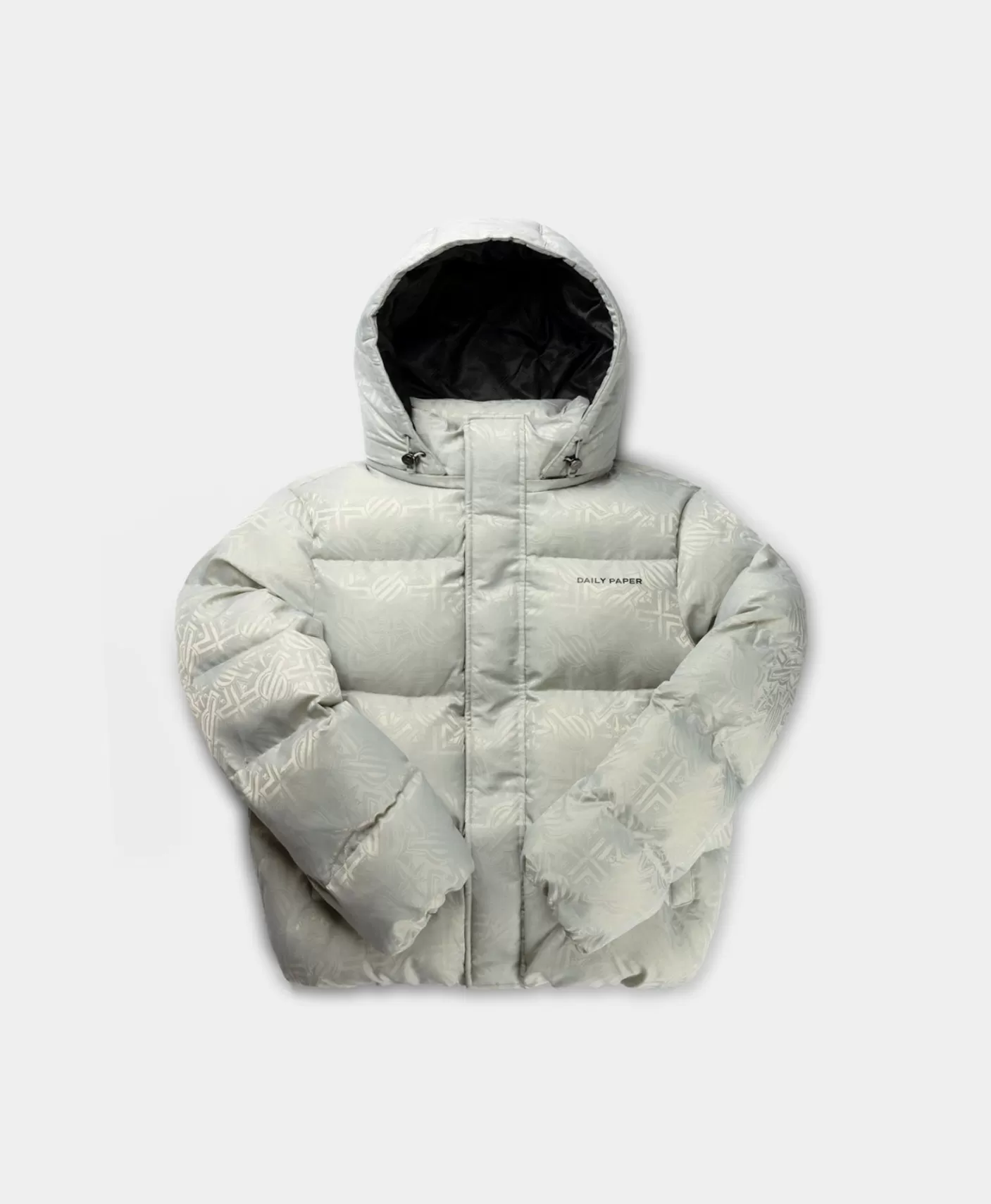 Daily Paper Metal Grey Ruzna Puffer Jacket-Men Jackets