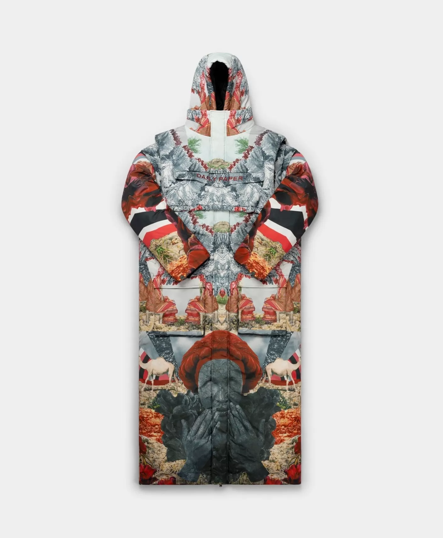 Daily Paper Multicoloured Oversized Rimmy Coat-Men Jackets