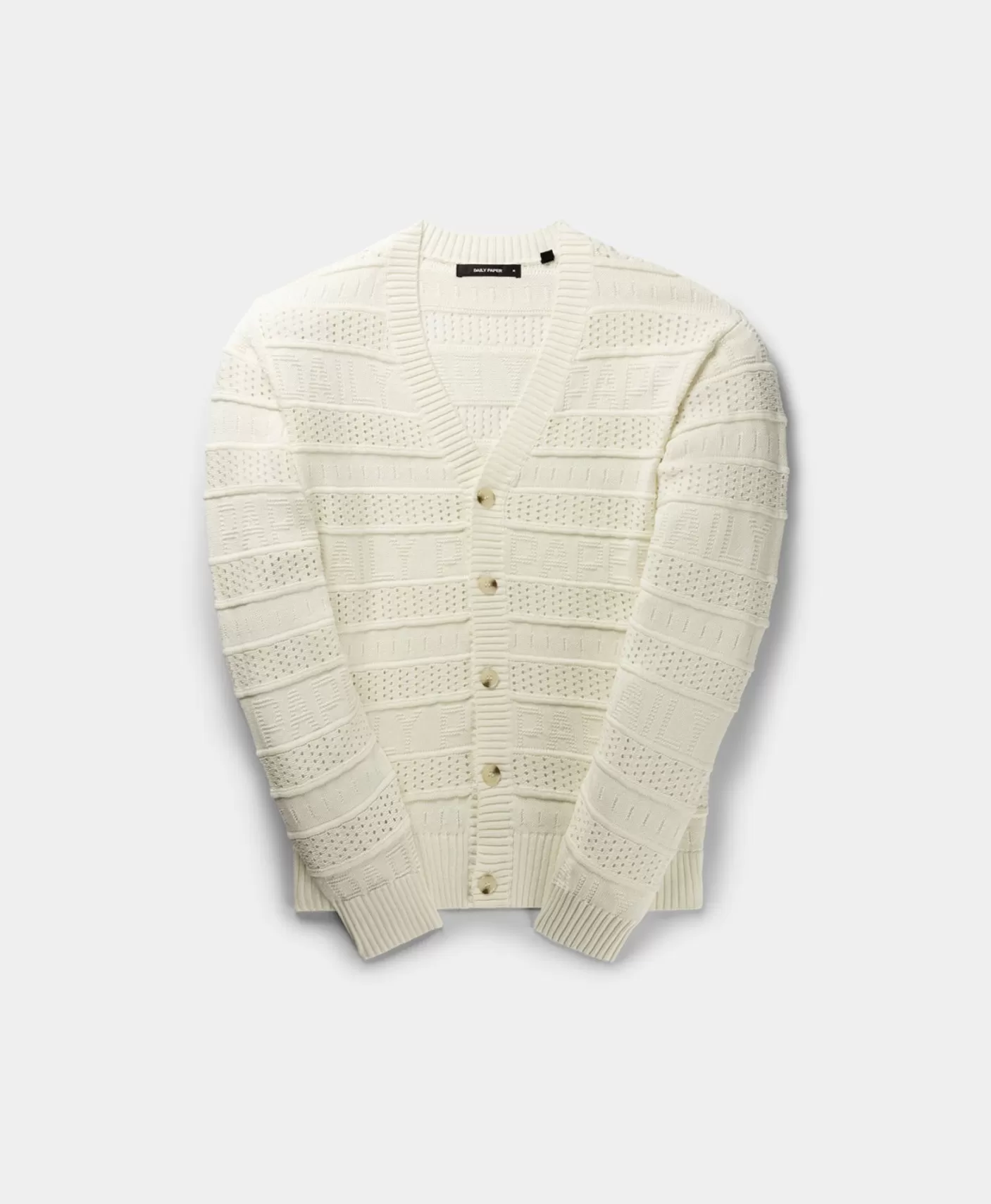 Daily Paper Off White Rajih Cardigan-Men Hoodies & Sweaters