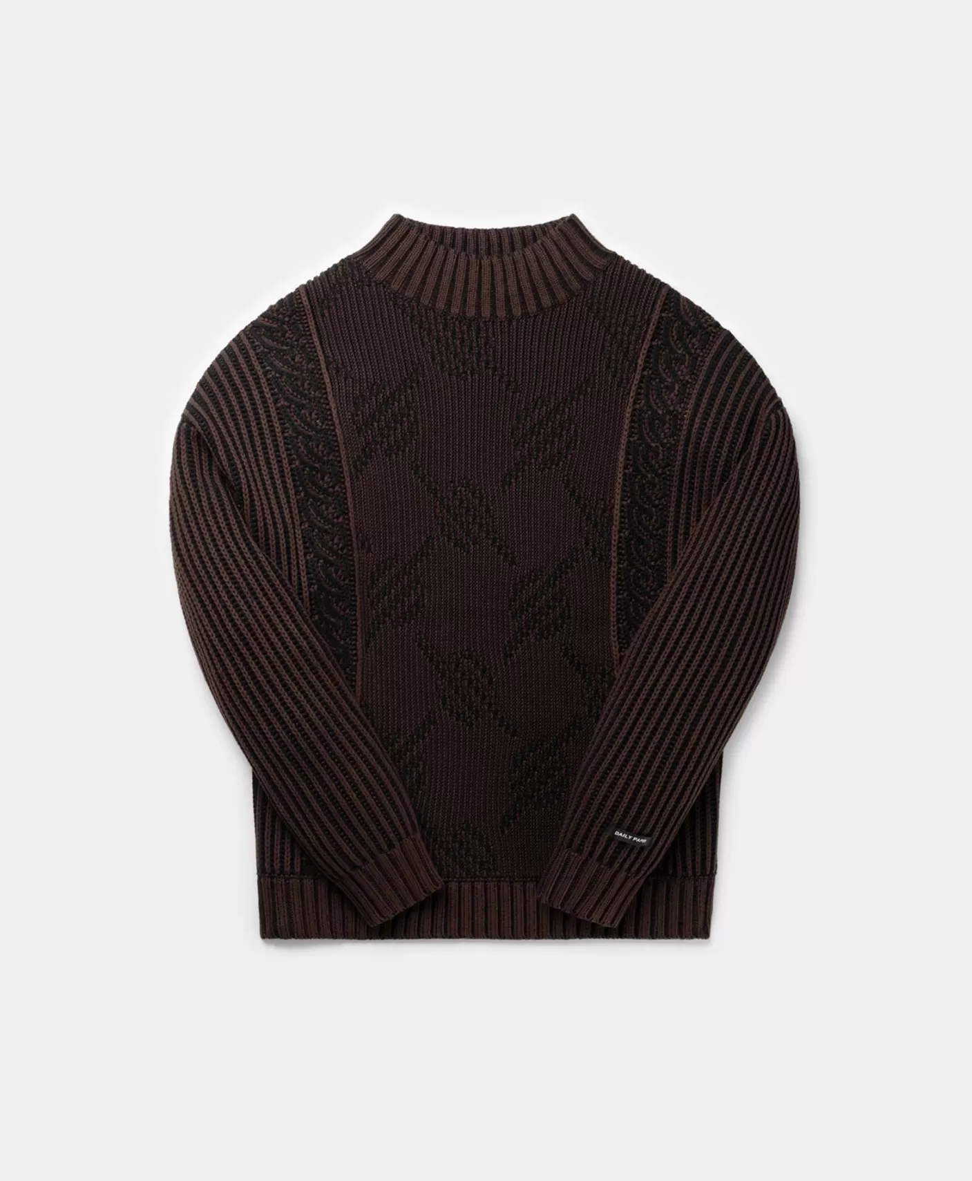 Daily Paper Syrup Brown Rajab Sweater-Men Knitwear