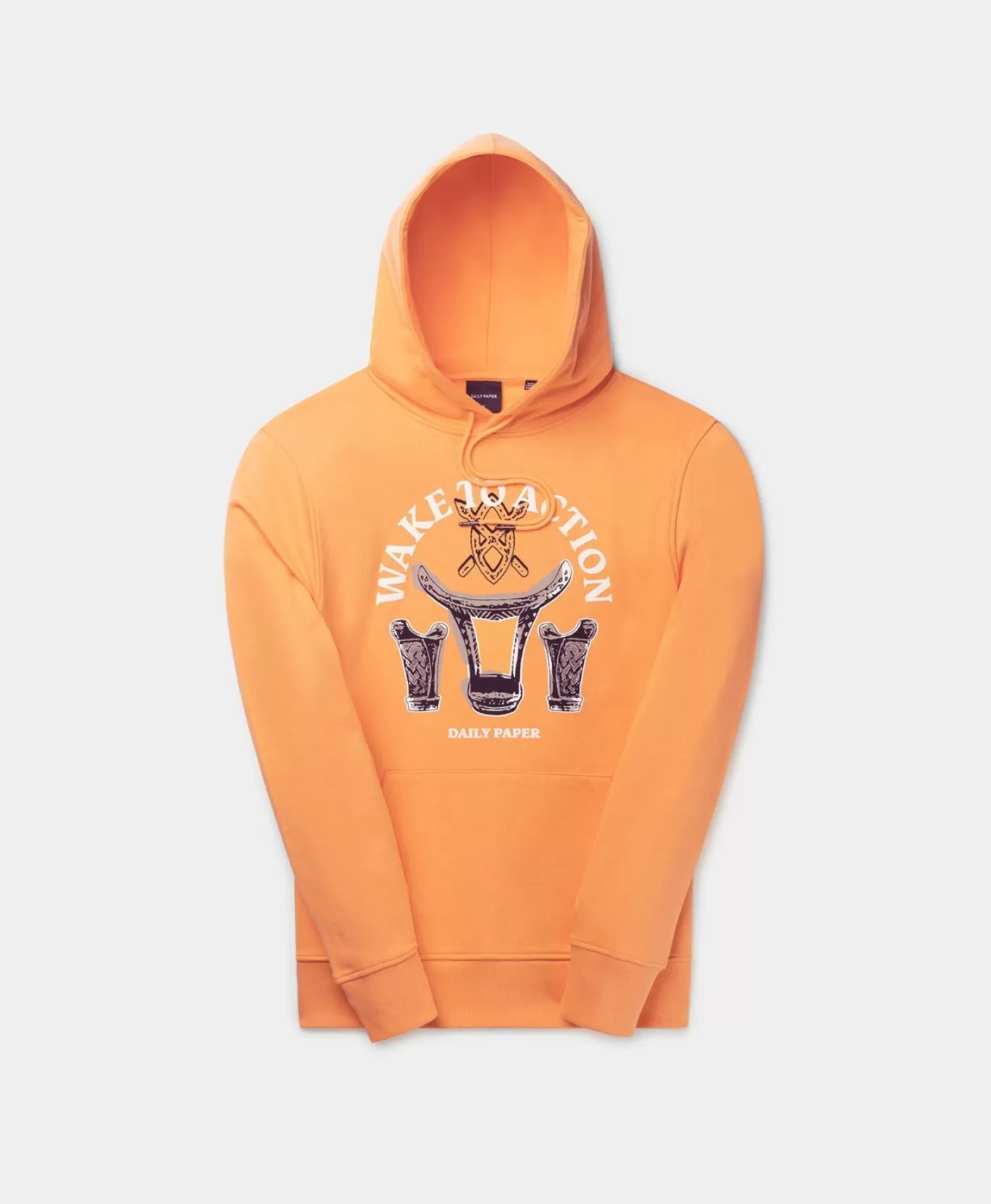 Daily Paper Tangerine Rivo Hoodie-Men Hoodies & Sweaters